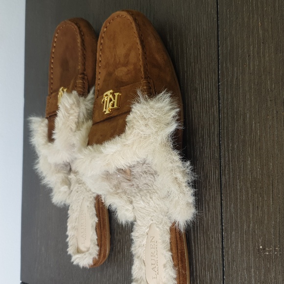 Ralph Lauren soft slippers sz 8 - Picture 5 of 5
